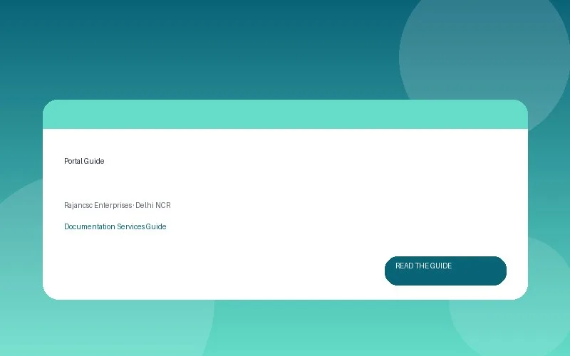 Online Government Portal Guide