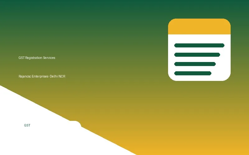 GST Registration Services
